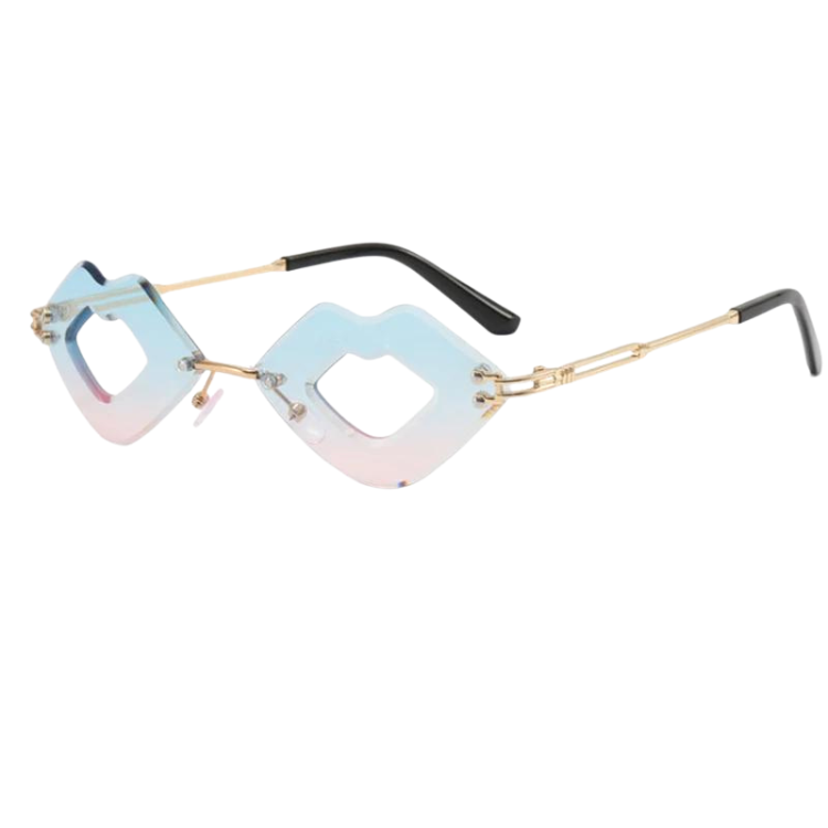 Kiss Kiss Rimless Sunglasses