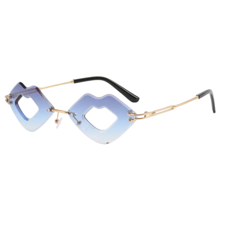 Kiss Kiss Rimless Sunglasses