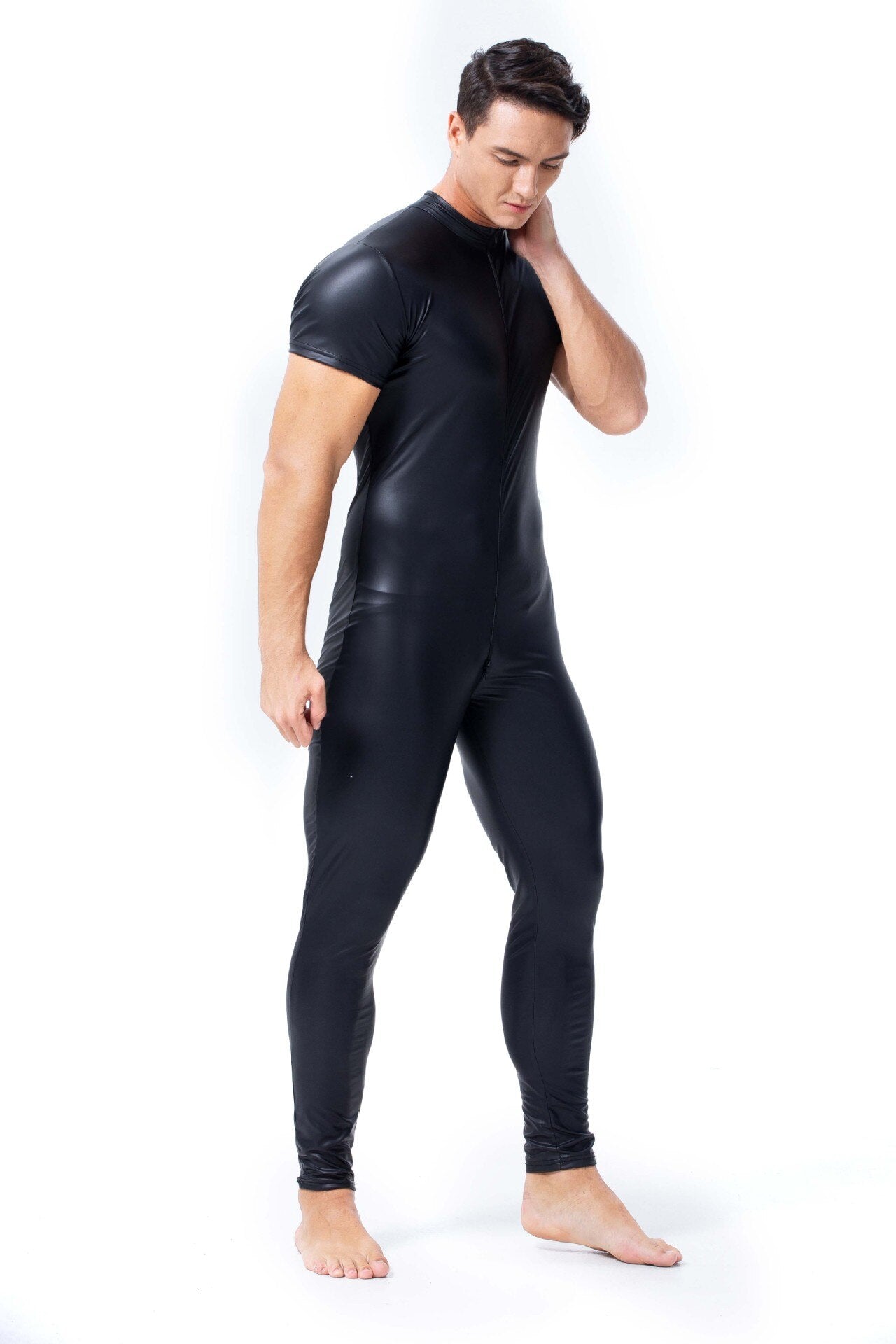 Latex Look Full Body Jumpsuit