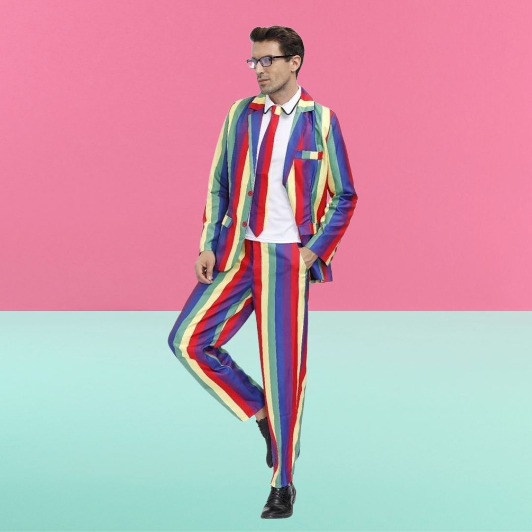 LGBT Rainbow Suit Costume