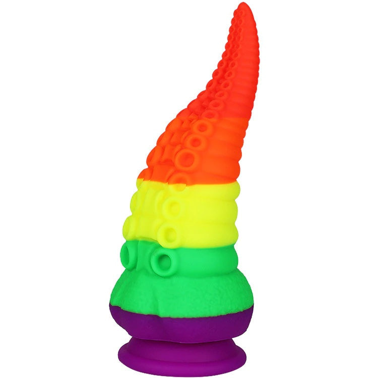 LGBT Rainbow Tentacle Dildo