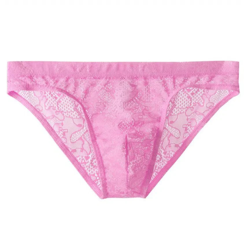 Lace Sexy Semi-Transparent Panties For Men