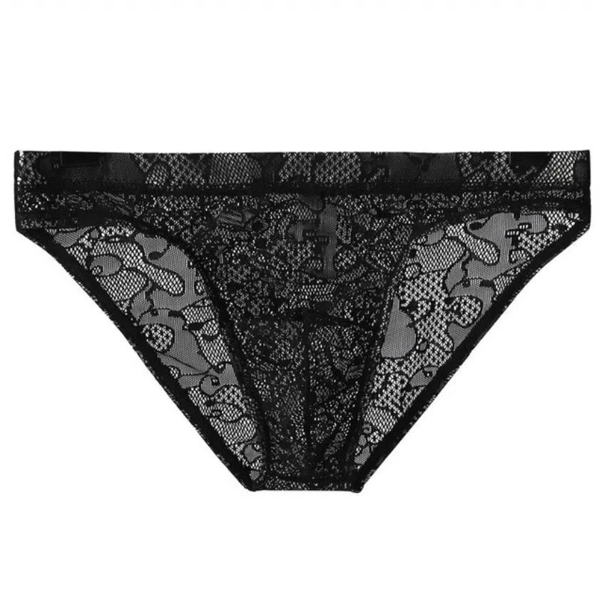 Lace Sexy Semi-Transparent Panties For Men