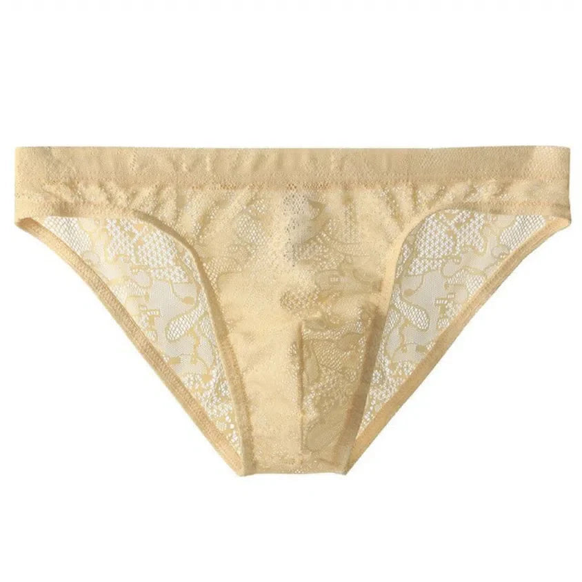 Lace Sexy Semi-Transparent Panties For Men