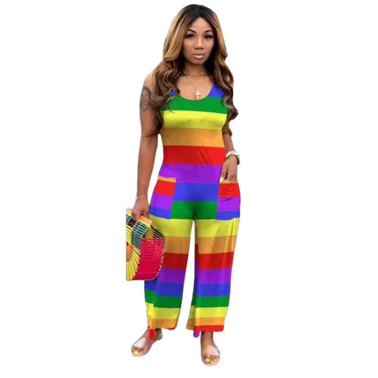 Linen LGBT Pride Romper
