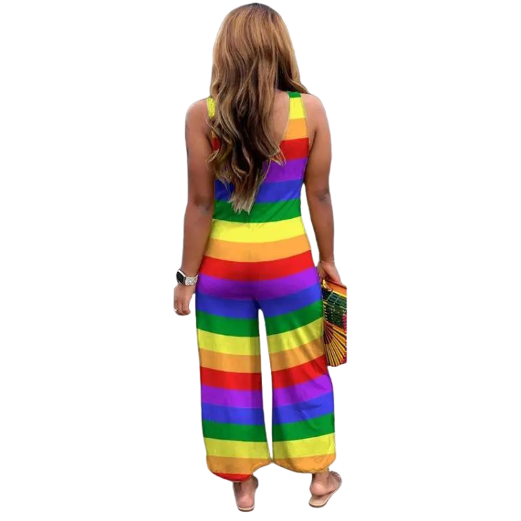 Linen LGBT Pride Romper