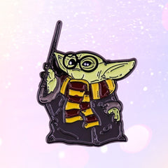 Wizarding Yoda Enamel Pin