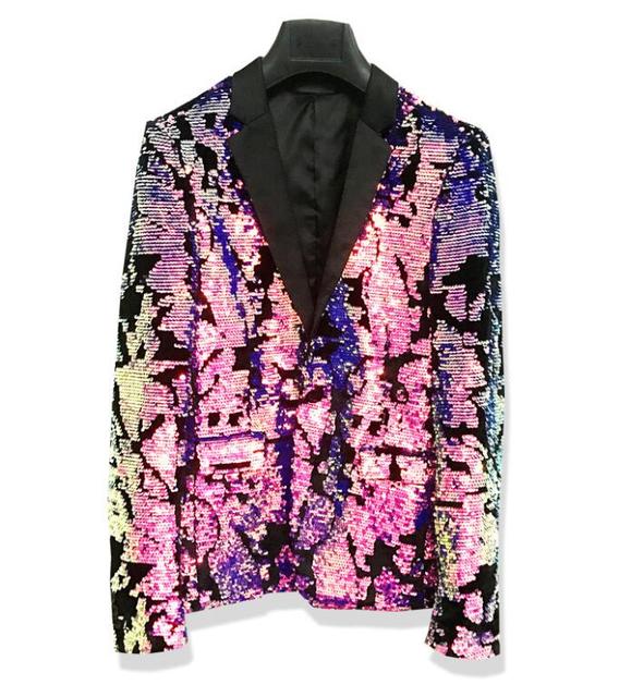 Fabulous Shimmer Sequined Blazer