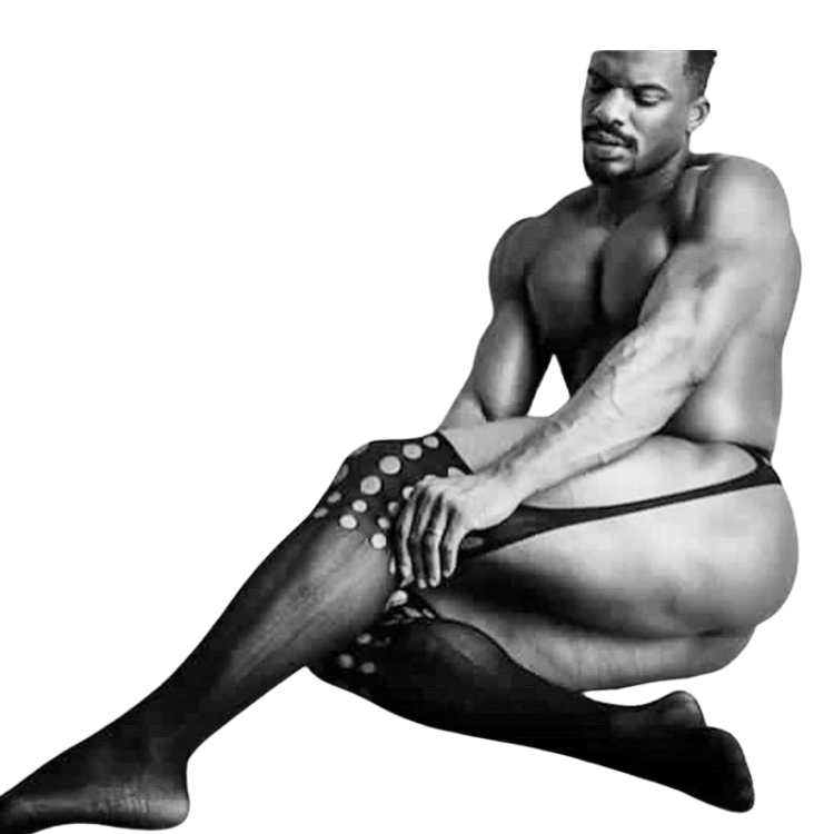 Men's Transparent High Elastic Stockings