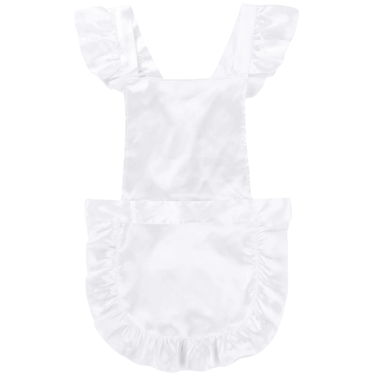 Mens French Maid Sissy Dress With Apron Set