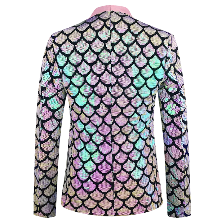 Mermaid Chic Shimmer Blazer