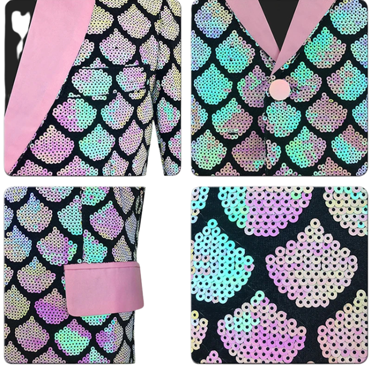 Mermaid Chic Shimmer Blazer