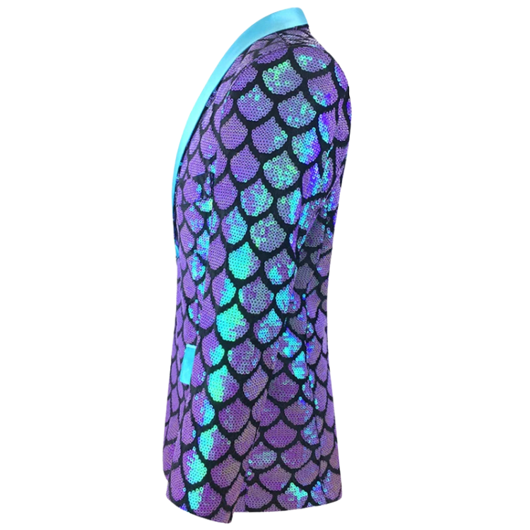 Mermaid Chic Shimmer Blazer