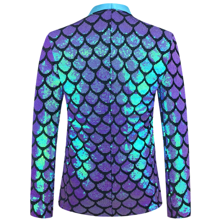 Mermaid Chic Shimmer Blazer