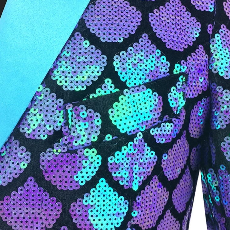 Mermaid Chic Shimmer Blazer