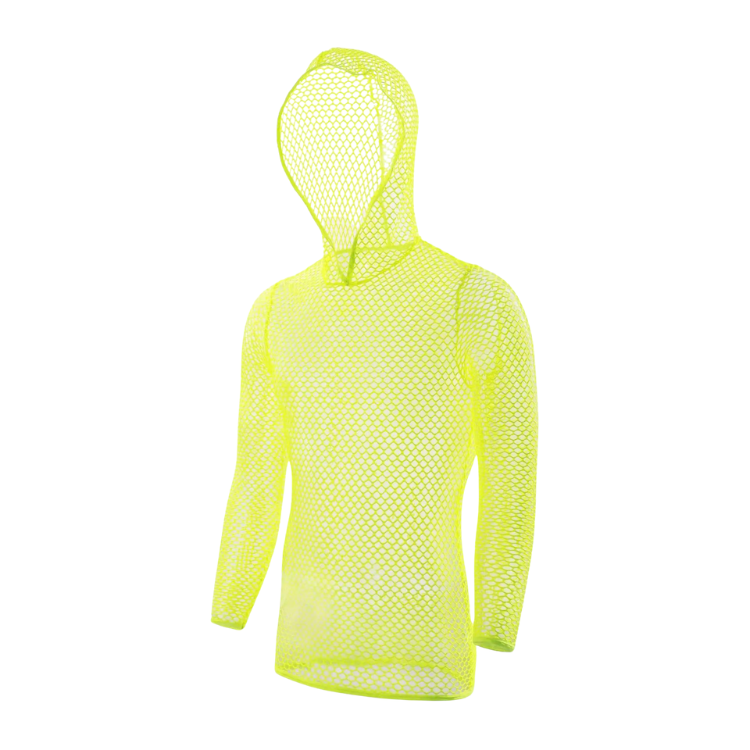 Mesh Hooded T-Shirt