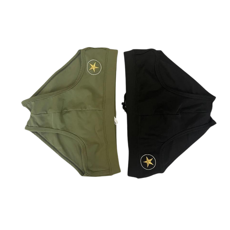 Military Star Swim Briefs