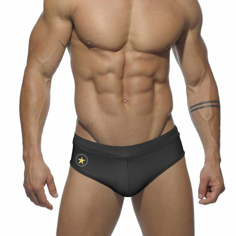 Military Star Swim Briefs