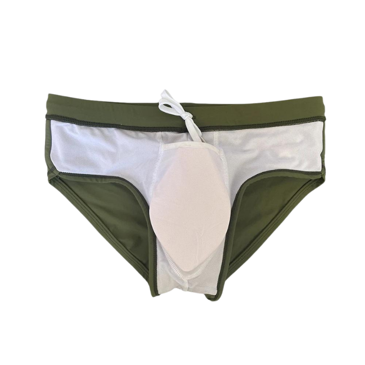 Military Star Swim Briefs