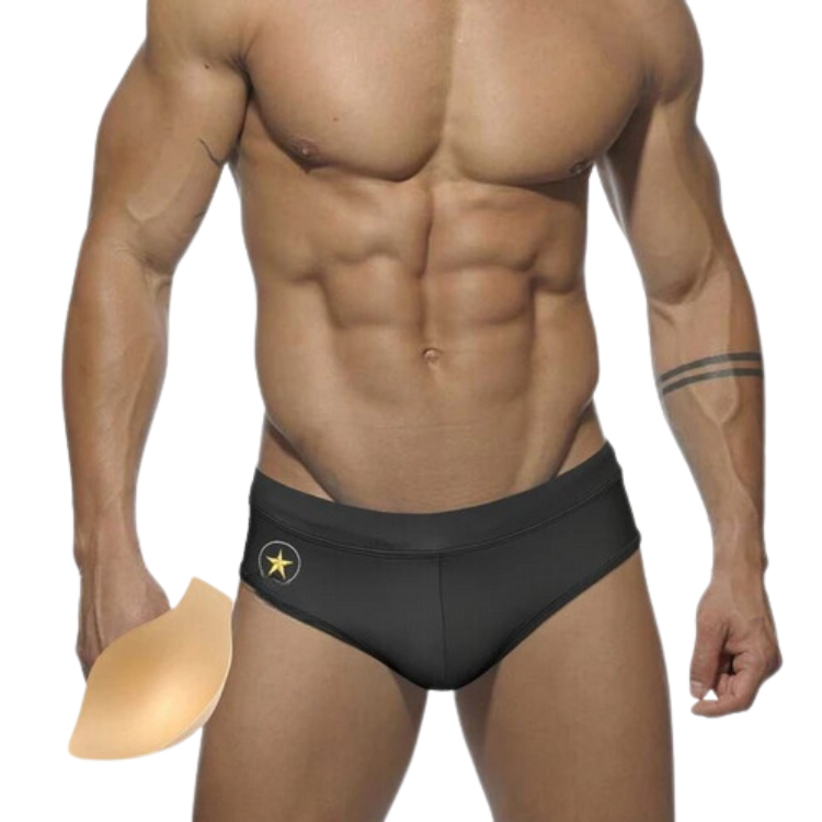Military Star Swim Briefs