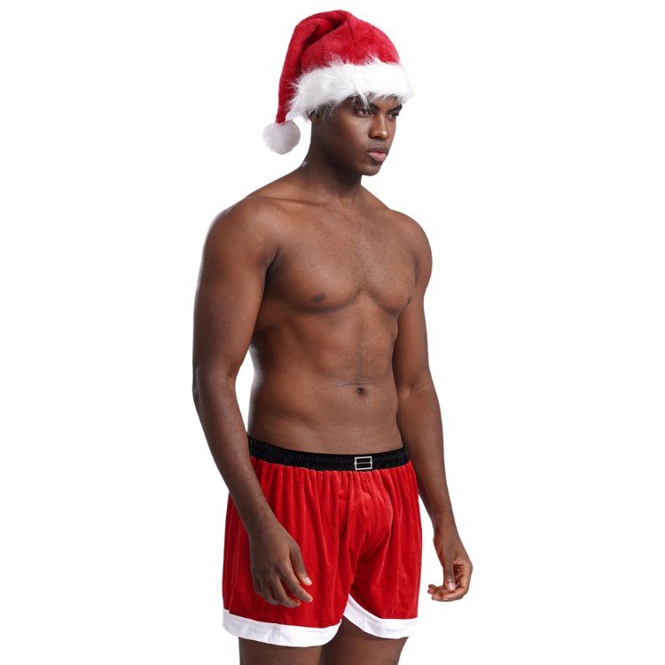 Minimal Velour Sexy Christmas Outfit