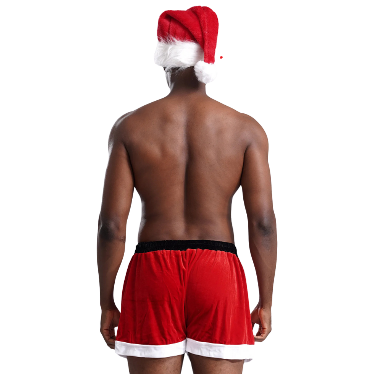 Minimal Velour Sexy Christmas Outfit