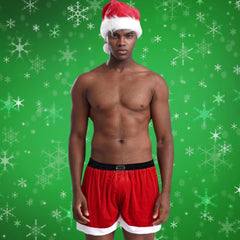 Minimal Velour Sexy Christmas Outfit