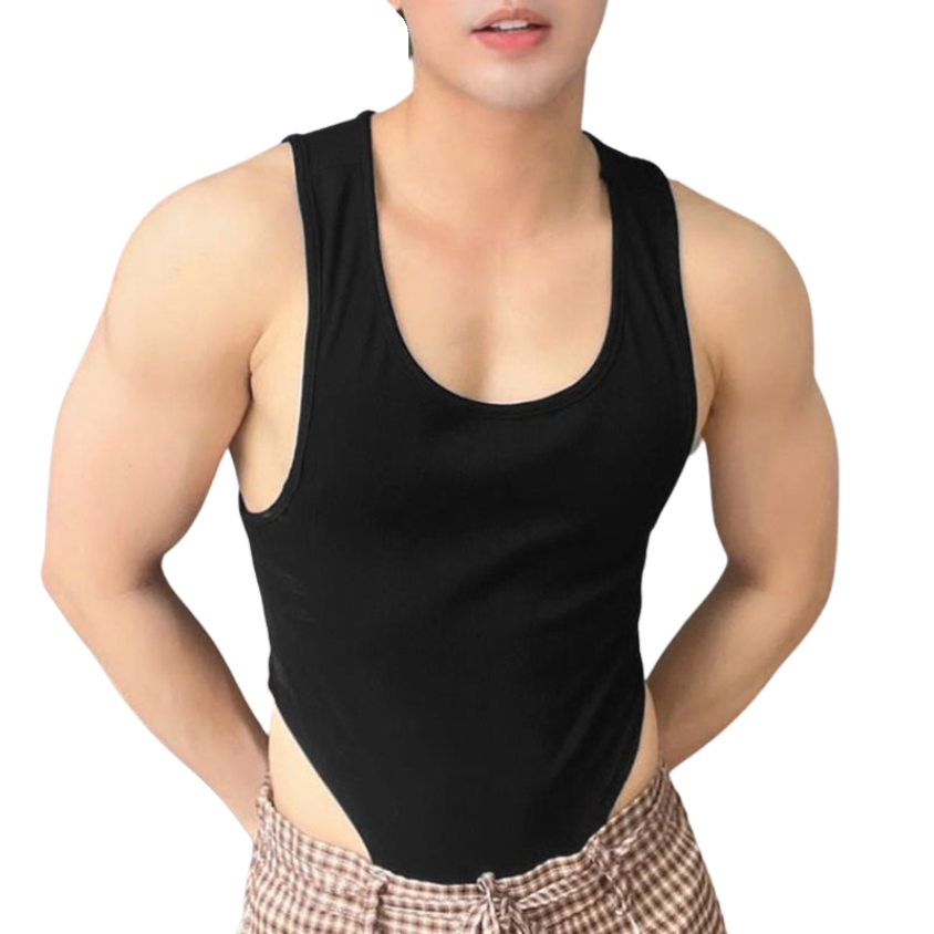 Modal Solid Colour Wide Shoulder Leotard