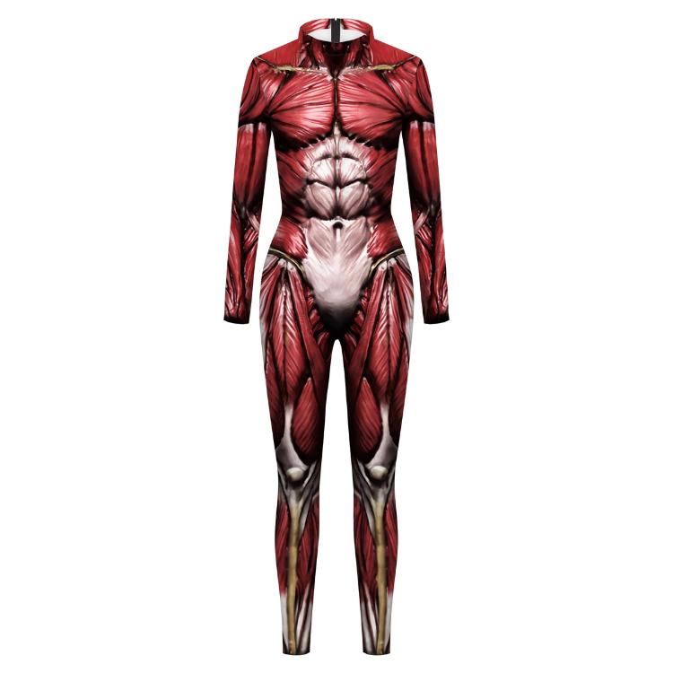 Muscle Nude Bodysuit