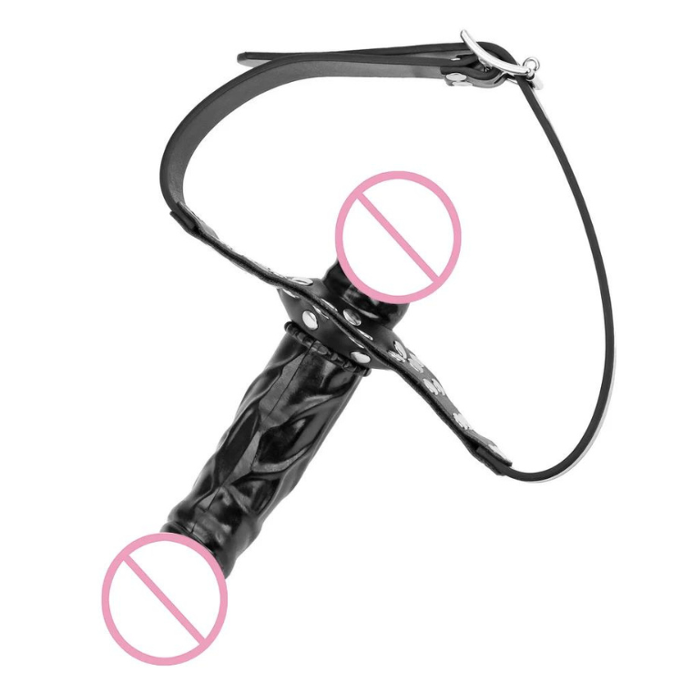 MuteDare Strapon Dildo Mouth Gag