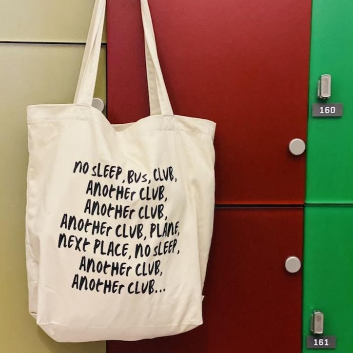 No Sleep, Bus, Club, Another Club Eco Tote Bag