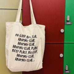 No Sleep, Bus, Club, Another Club Eco Tote Bag