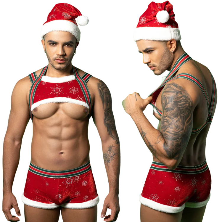 Naughty Claus Holiday Kink Costume
