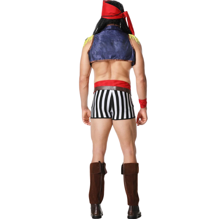 Naughty Nautical Gay Pirate Costume Set