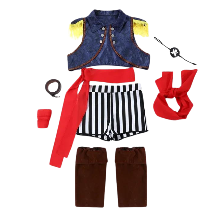 Naughty Nautical Gay Pirate Costume Set