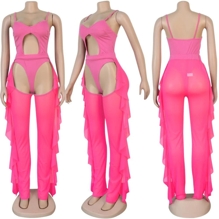 Neon Bodysuit: Sexy Female Rave Wear