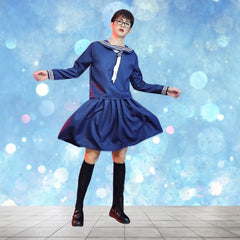 Non-Binary Japanese Student Costume
