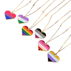 Non-Binary Pride Love Necklace