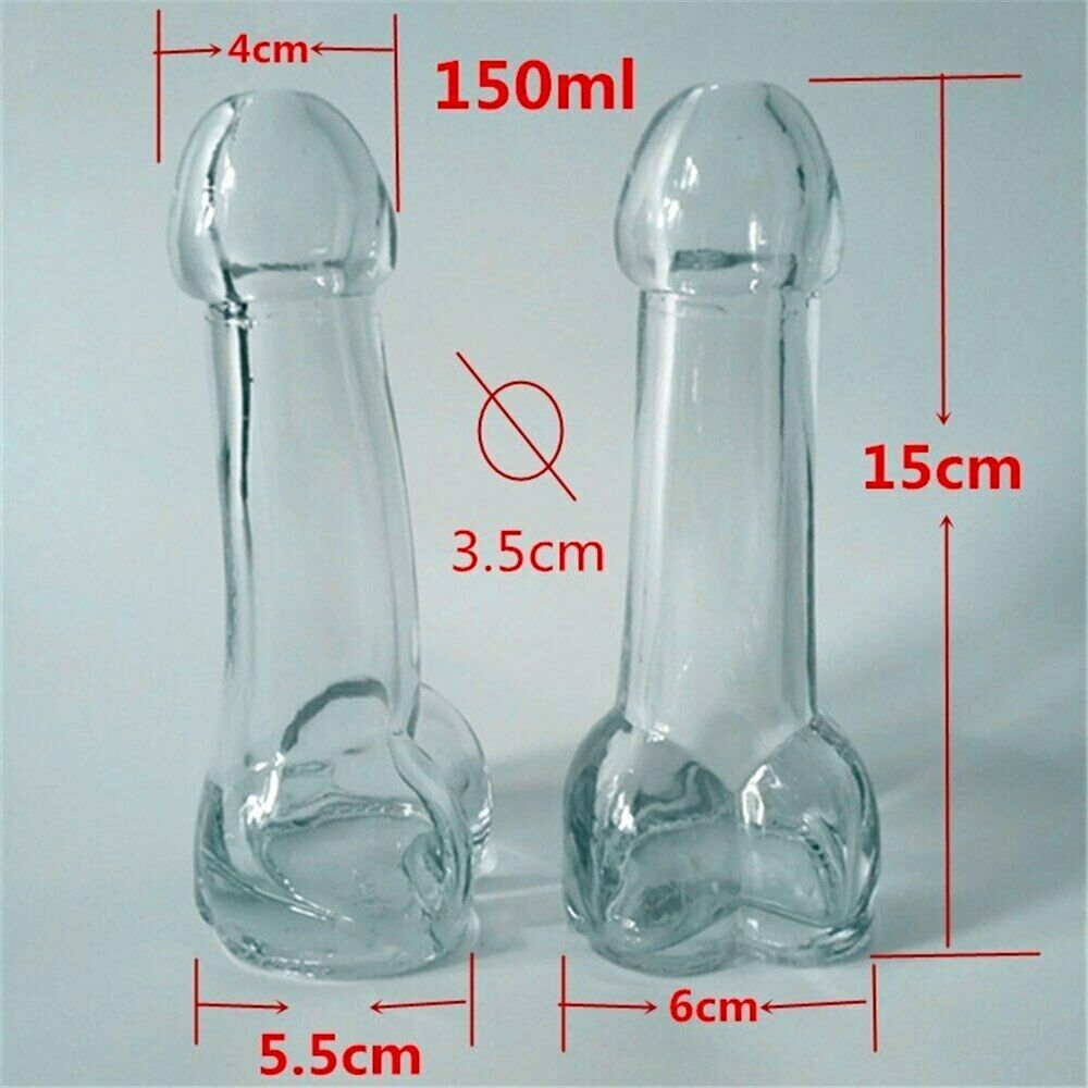 Novelty Penis-Shaped Cocktail Glasses