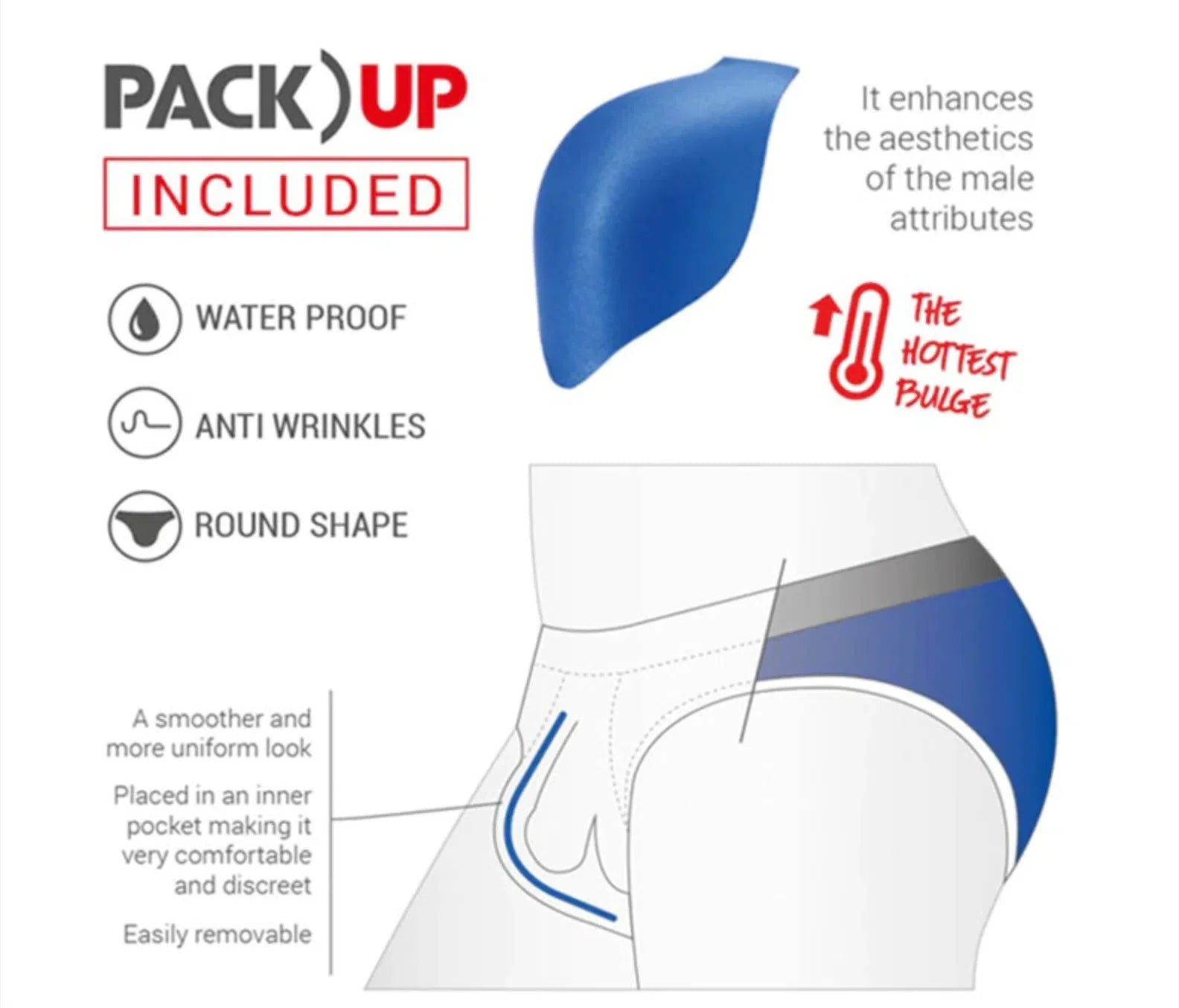 Pride Pocket Swim Briefs