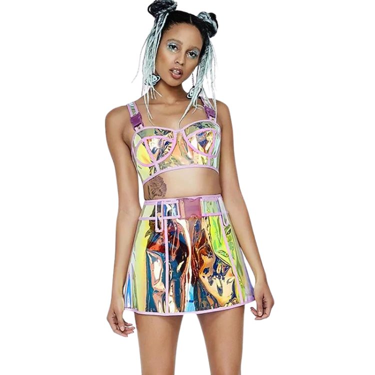 Party Show Tank & Skirt Festival Outfit
