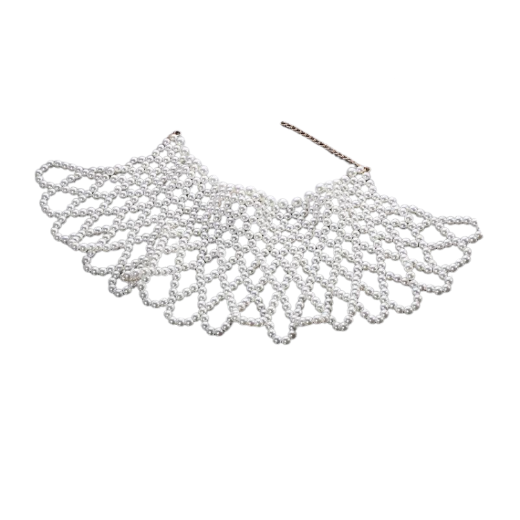 Pearl Shoulder Necklace