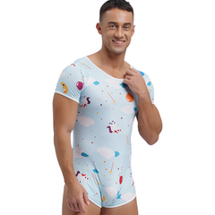Playful Dreams Printed Onsie Pajamas