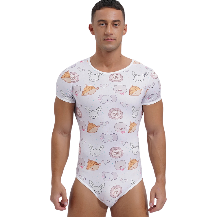 Playful Dreams Printed Onsie Pajamas