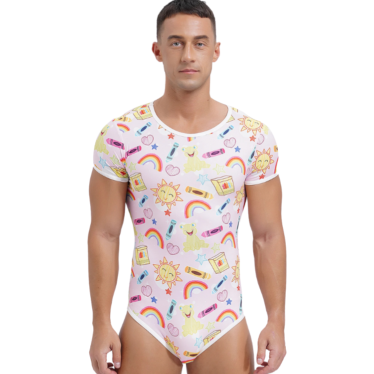 Playful Dreams Printed Onsie Pajamas