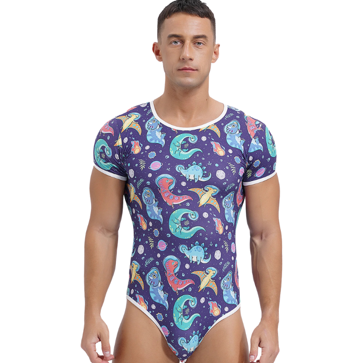 Playful Dreams Printed Onsie Pajamas
