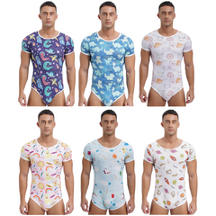 Playful Dreams Printed Onsie Pajamas