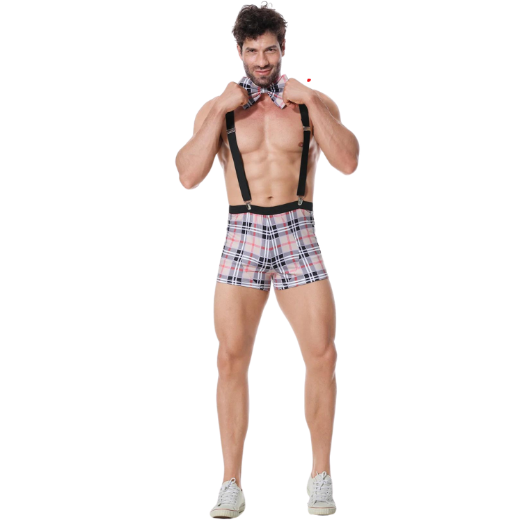 Playful Plaid Performer Costume