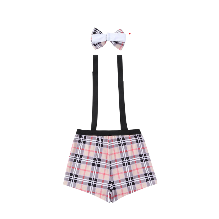 Playful Plaid Performer Costume