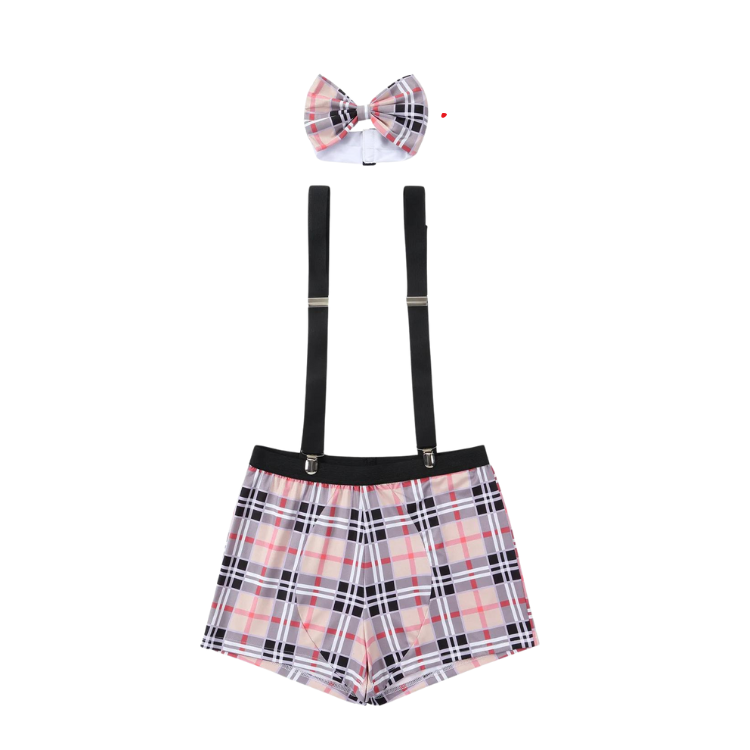 Playful Plaid Performer Costume